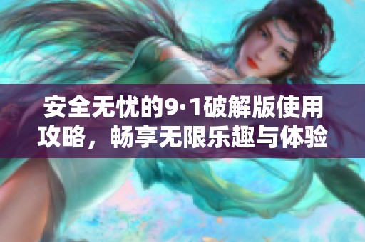安全无忧的9·1破解版使用攻略，畅享无限乐趣与体验