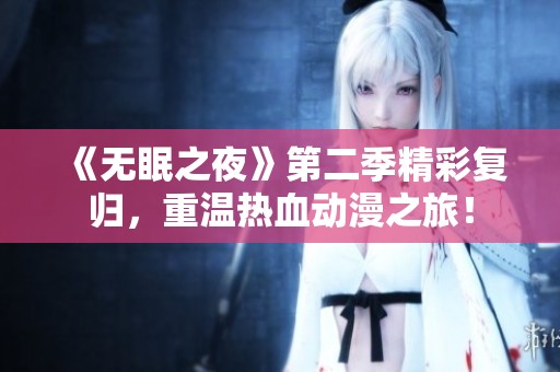 《无眠之夜》第二季精彩复归，重温热血动漫之旅！
