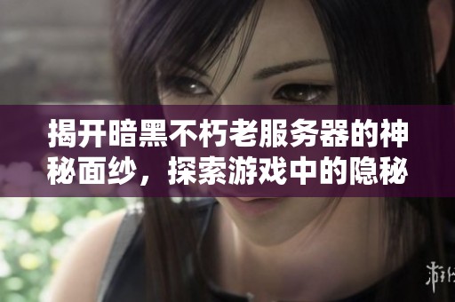 揭开暗黑不朽老服务器的神秘面纱，探索游戏中的隐秘世界