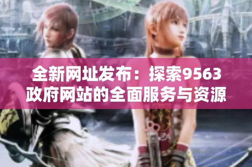 全新网址发布：探索9563政府网站的全面服务与资源信息