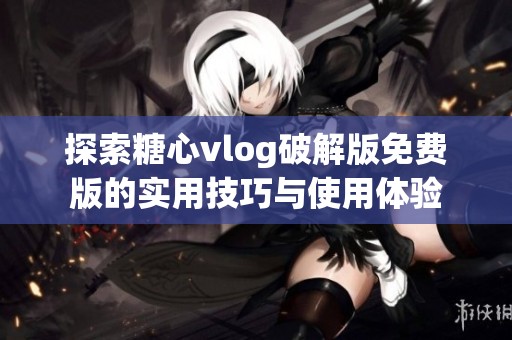 探索糖心vlog破解版免费版的实用技巧与使用体验