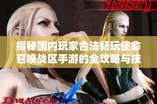 揭秘国内玩家合法畅玩使命召唤战区手游的全攻略与技巧分享