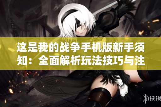 这是我的战争手机版新手须知：全面解析玩法技巧与注意事项