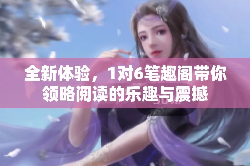 全新体验，1对6笔趣阁带你领略阅读的乐趣与震撼