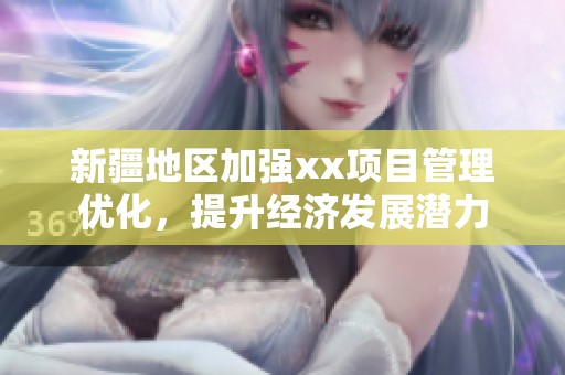 新疆地区加强xx项目管理优化，提升经济发展潜力